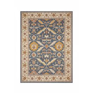 جونا سجاد بلجيكي أزرق بنقوش وزخارف أنيقة - 240×340