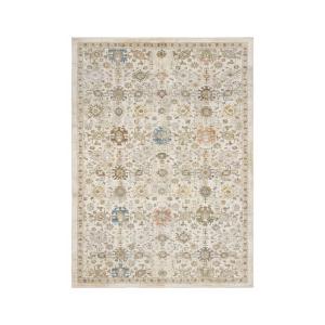 ميراي سجاد تركي بزخارف كلاسيكية أنيقة كريمي - 80x150